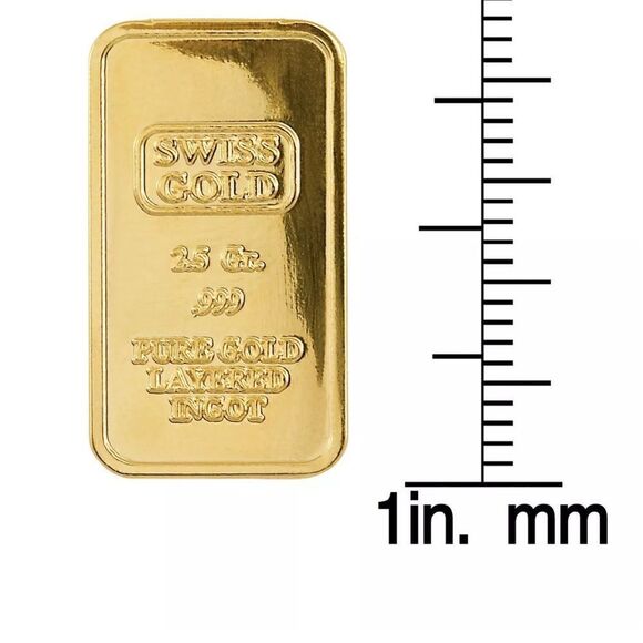 NWT AMERICAN COIN TREASURES Novelty Tribute Ingot, 2.5 Gram - Picture 3 of 5